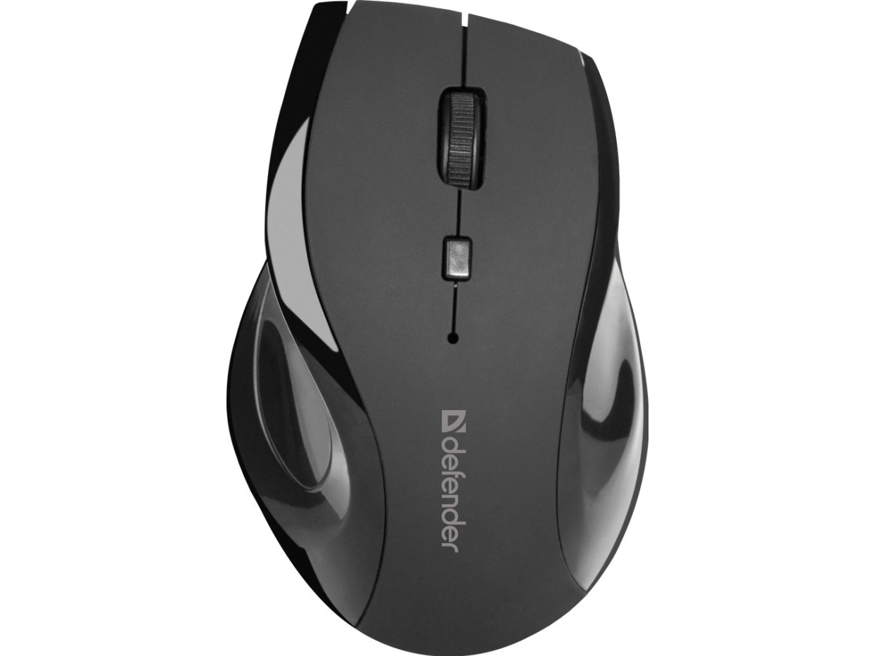 Defender Mm-295 Gaming-Maus Kabellos 1600 Dpi Optisch Schwarz