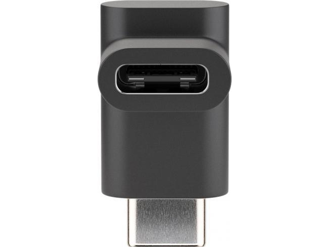 Goobay 55556, USB C, USB C, Sort