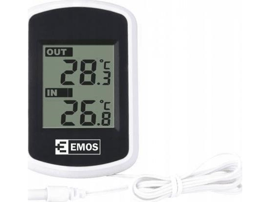 Emos E0041, Digital, Rektangulær, Strøm, Aaa, 57 Mm, 18 Mm