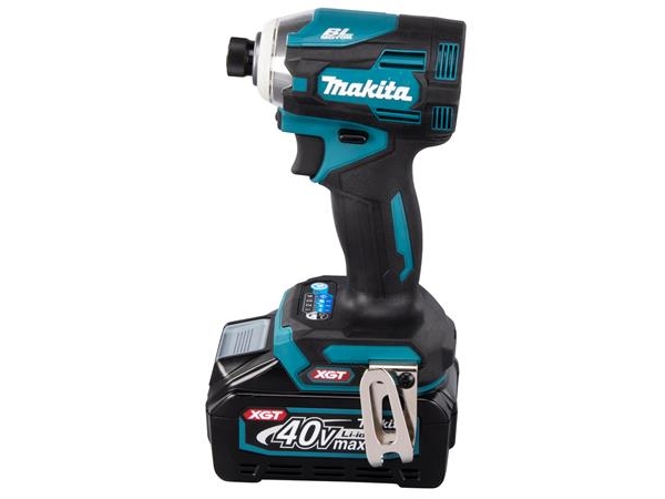 Makita TD001GM201, Mutterdragare, Pistolhandtag, 1/4, Snabbchuck, Svart, Grön, 3700 RPM | Elverktyg - Prof. Akku verktyg - Mutterdragare | GameStuff