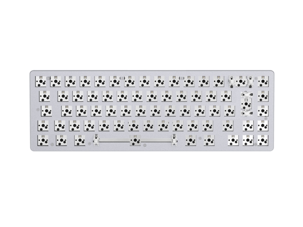 Glorious GMMK 2 - Compact 65% - Barebone - ISO - White - Gaming Tastatur - Uden Numpad - Universal - Hvid