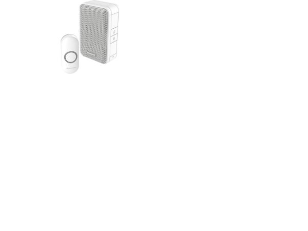 Friedland By Honeywell Trådløs Dørklokke Kit Dc311n 150 Meter 4 Toner Hvid