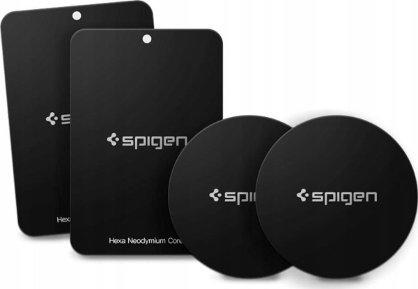 Spigen Mp-4P Magnetplader Til Bil - Sort