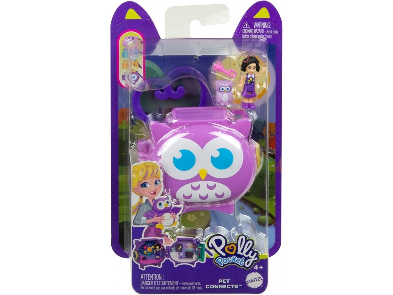 Polly Pocket Pet Connects Sowa Hhw32