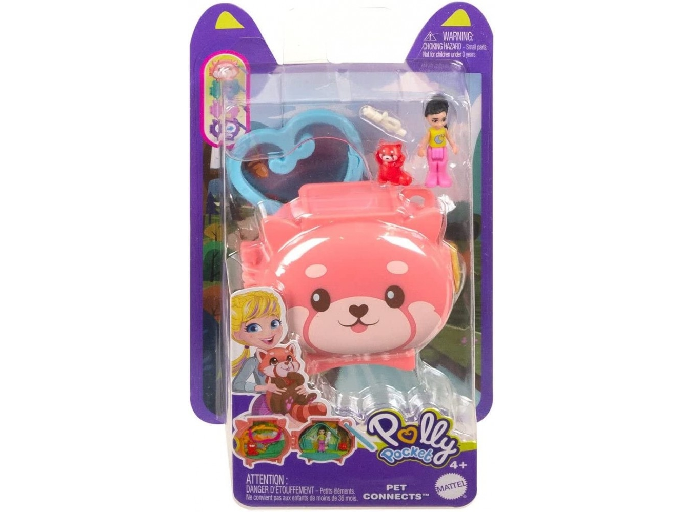 Polly Pocket Pet Connects Szop Hkv49