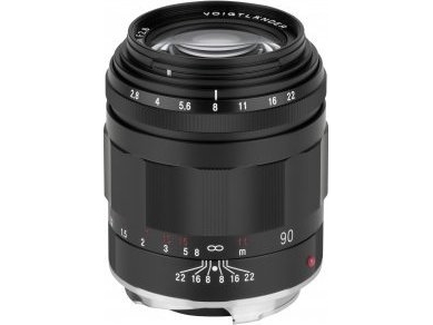 Voigtlander-Objektiv Voigtlander Apo Skopar 90 Mm F/2.8 Til Leica M - Sort