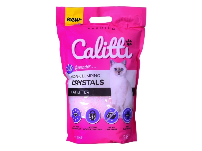 Calitti CALITTI krystaller lavendel - silikone strøelse 3,8l