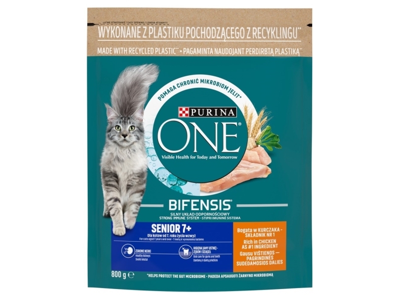 Purina One Bifensis Senior 7+ - Trockenfutter Für Kätzchen - 800G