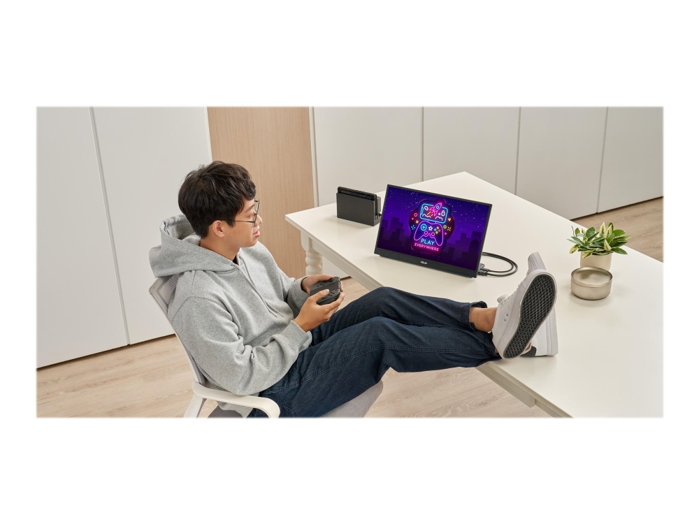 Asus Zenscreen Mb17ahg, 43,9 Cm (17.3"), 1920 X 1080 Pixel, Full Hd, Lcd, 5 Ms, Schwarz