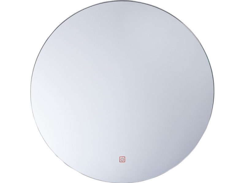 Shumee LED-vægspejl 60 cm sølv CALLAC