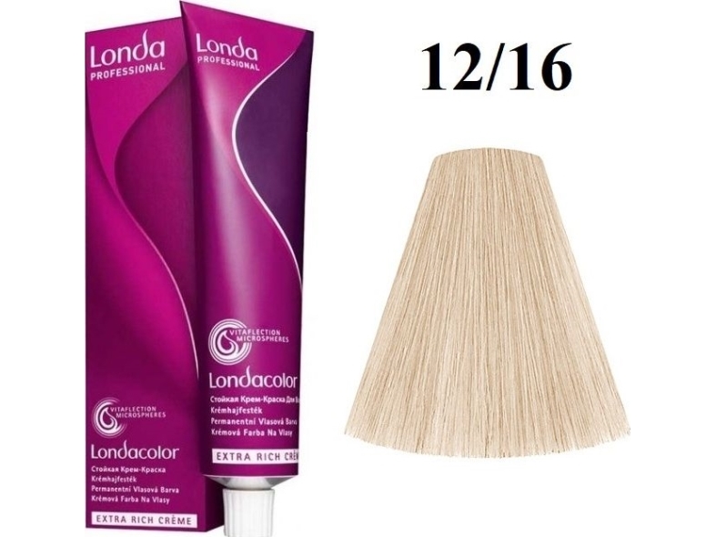 Londa Permanent Hair Colour Cream 12/16 Special Blond Ash Violet 60Ml