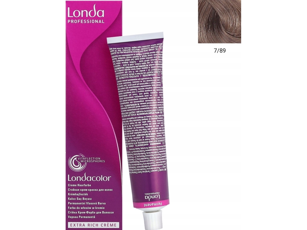 Londa Londa Professional Permanent Color Extra Rich Cream Hair Dye 60Ml 7/89