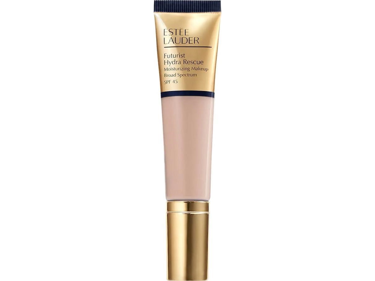 Este Lauder Futurist Hydra Rescue Moisturizing Makeup Spf 45 Strahlende Foundation Fürs Gesicht 3C2 Pebble (35 Ml)