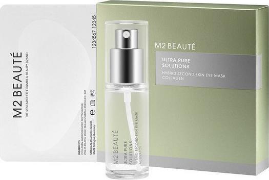 M2 Beauté Ultra Pure Solutions Hybrid Second Skin Eye Mask Collagen 30 Ml