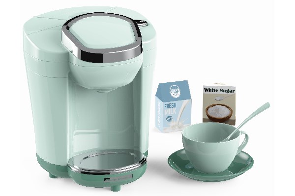 Elektrische Espressomaschine Mit Kaffeetasse & Zubehör
