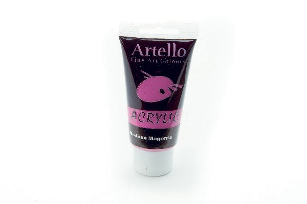 Artello Acrylic 75Ml Medium Magenta