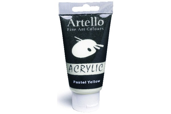 Artello Acrylfarbe 75 Ml Pastellgelb