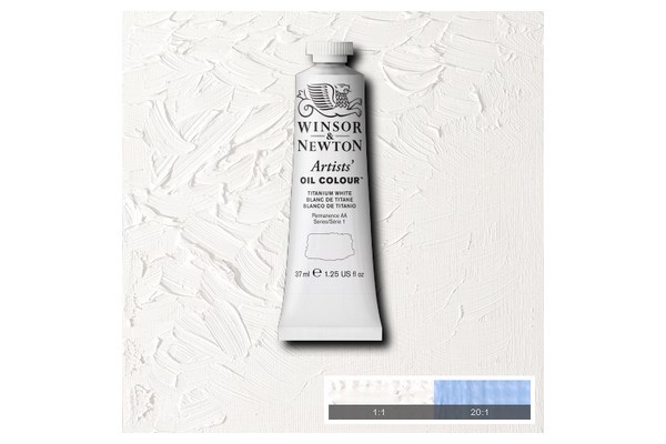Winsor & Newton - Oliemaling - Artists - Titanium White 37 Ml