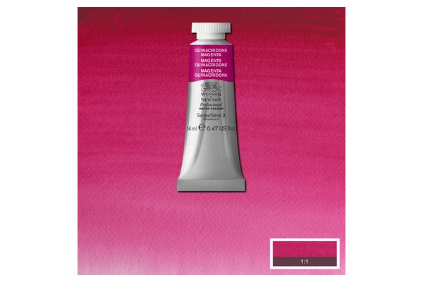 SmartMax vattenfärg proff. 14 ml Quinacridone Magenta 545 | Skola & Hobby - Konstmaterial - Akryl & Akvareller | GameStuff