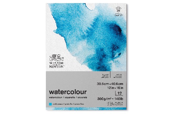 Watercolor-Pad Cold 300 G 31X41 Cm 12 Blätter