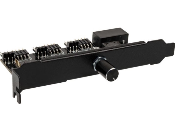 Lamptron Controller Til Ventilatorer + Rgb Cfm36 Sort (Lamp-Cfm36b)