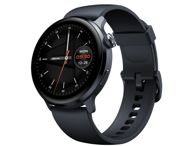 Mibro Watch Lite 2 Smartwatch, Schwarzes Gehäuse Und Zwei Armbänder Im Lieferumfang Enthalten - Braunes Leder Und Schwarzes Silikon