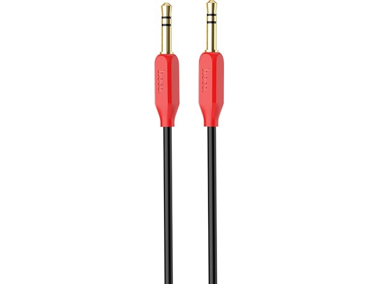 Hoco 3,5 Mm Jack Til 3,5 Mm Jack Kabel 1 M Rød (6957531079293)