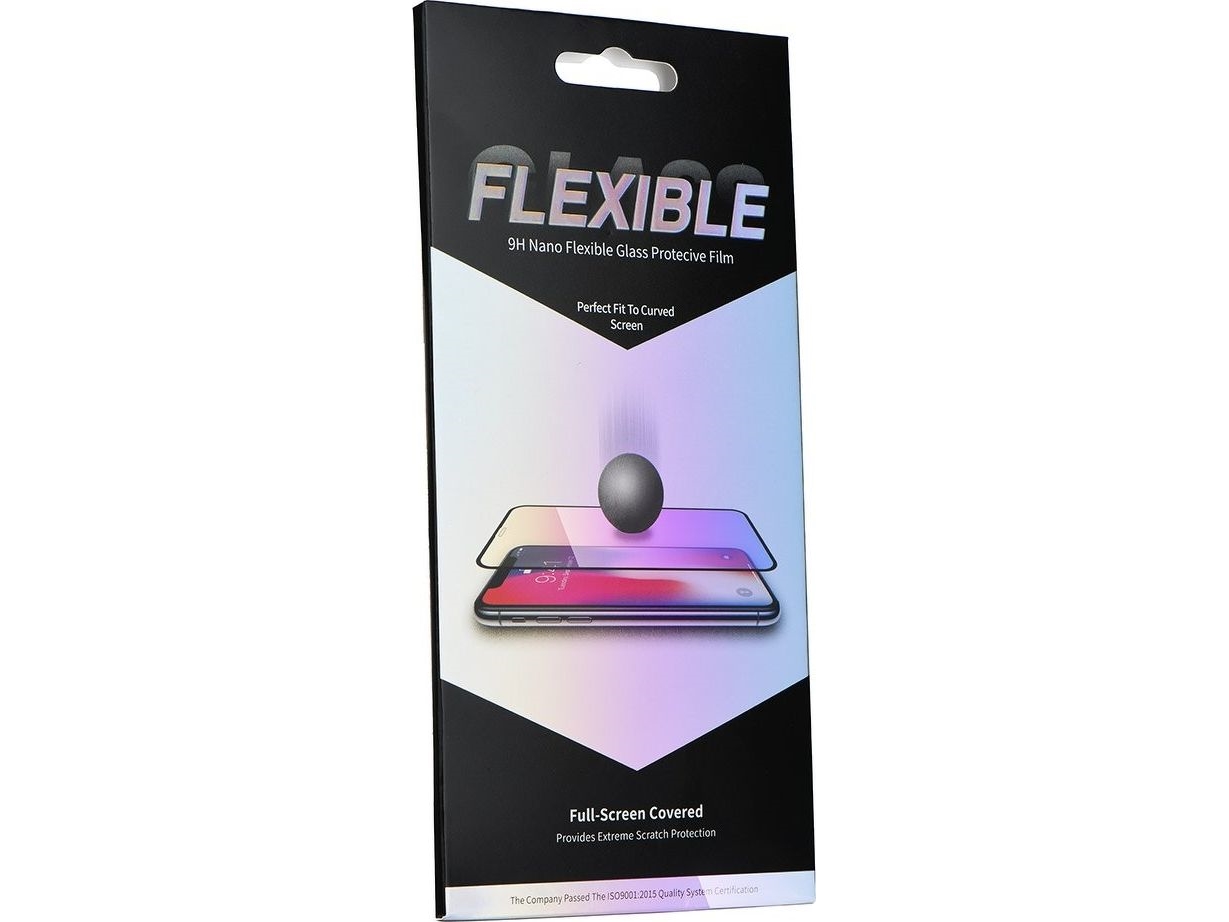 Partner Tele.com Flexibelt Nano Glass 5d Full Glue Hardat Glas För Samsung Galaxy S8 Svart Hot Bending