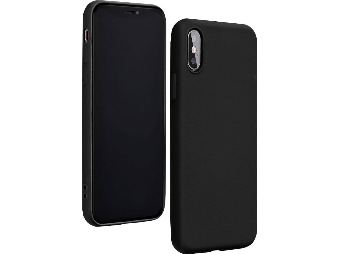 Forcell Silicone Lite Fodral För Samsung Galaxy A71 Svart