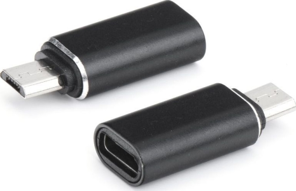 Tele.Com Partner Usb-C - Microusb Adapter Schwarz