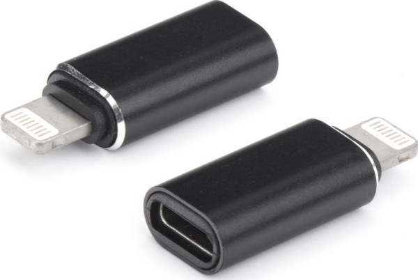 Usb-Adapter Partner Tele.Com Usb-C Auf Lightning Schwarz