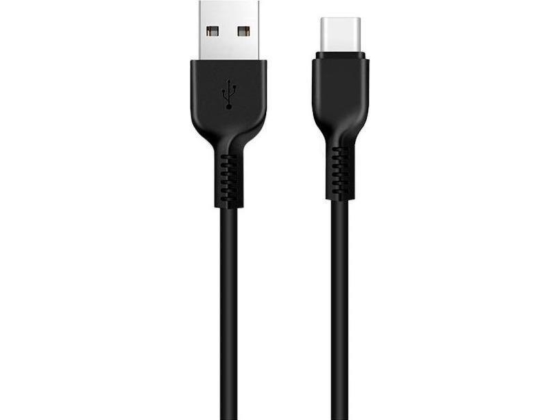 Usb-Kabel Partner Tele.Com Usb-A Auf Usb-C 1 M Schwarz