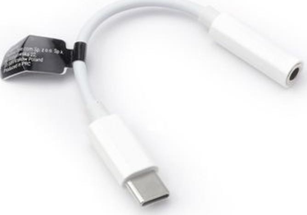 Usb-C Til Jack 3,5 Mm Adapter Babaco (Hvid) (5903396124341)