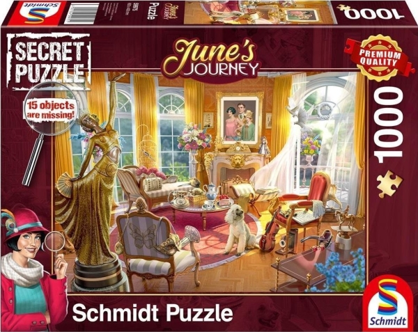 Puzzle 1000 Living Room In The Family Home G3