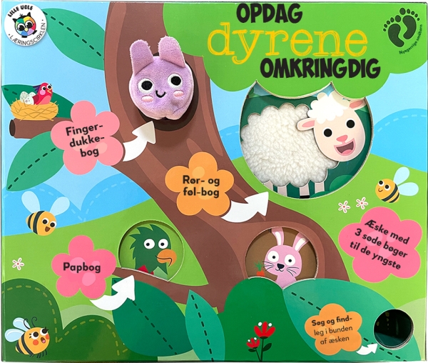 Gaveæske - Opdag Dyrene Omkring Dig | Globe