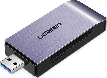 Ugreen 4-In-1 Usb-Adapter Sd + Microsd-Kartenleser (Silber)