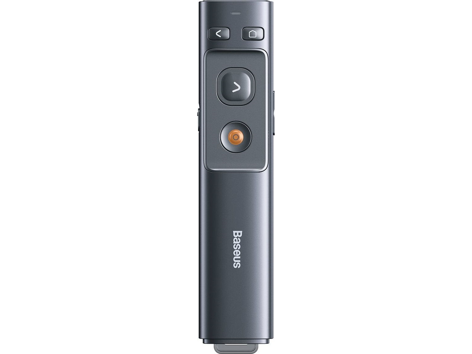 Baseus Orange Dot Multifunctionale remote control for presentation with a laser pointer - gray