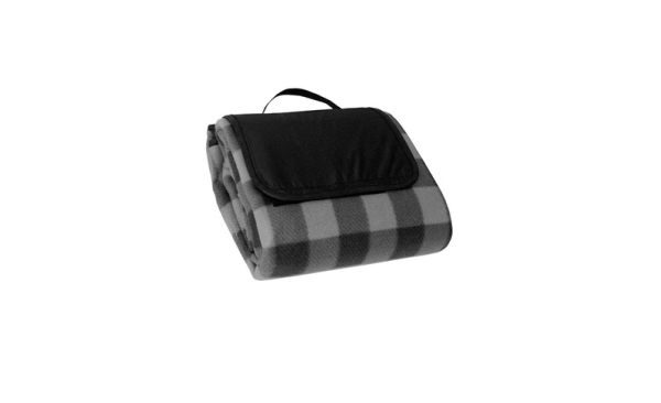 Campingmatta Outliner, svart, 150 x 130 cm | Bostäder - Hemtextil - Filtar och plädar | GameStuff