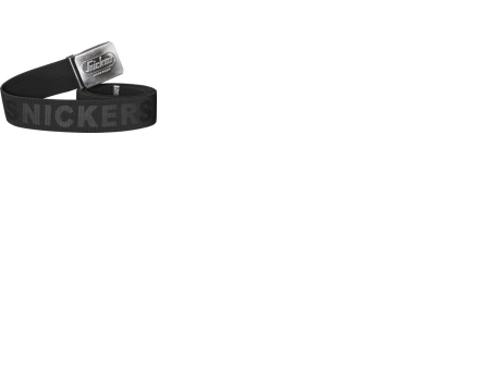 9025 Ergonomischer Gürtel, Schwarz Mit Snickers Workwear-Logo, Einheitsgröße