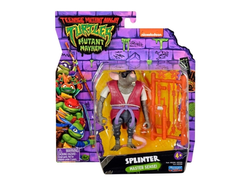 Turtles Mutant Mayhem Basic Figures 12Cm Asst.