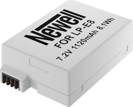 Newell Newell Lp-E8 Battery For Canon Eos 550D, 600D, 650D, 700D
