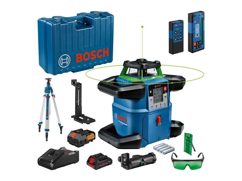 Bosch GRL 650 CHVG Professional - Roterande laservattenpass | Verktyg & Verkstad - Handverktyg - Vinkelmätare | GameStuff