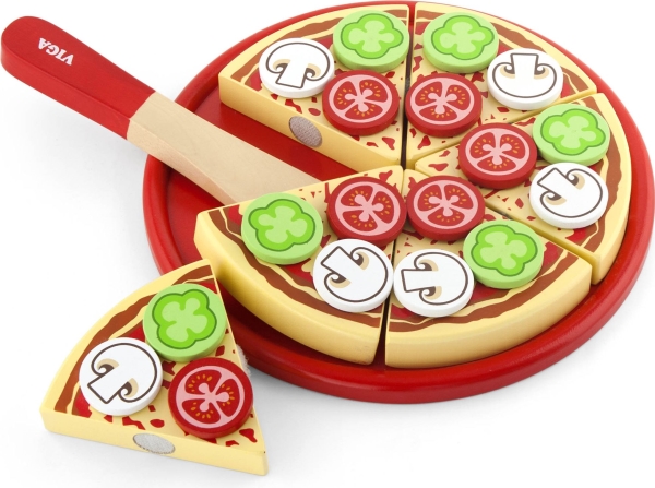 VIGA 58500 PIZZA TILL CUTVIGA 58500 PIZZA TILL CUTVIGA 58500 PIZZA TILL CUTVIGA 58500 PIZZA (1850, Viga) | Leksaker - Rollek - Leksakskök och mat | GameStuff