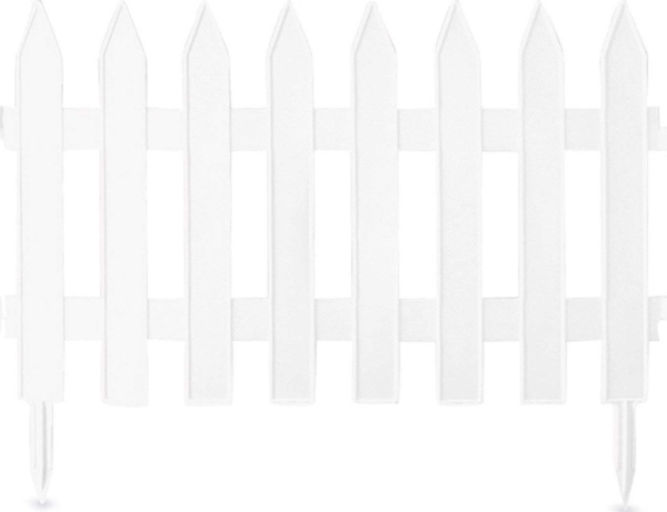 Prosperplast Garden Classic staket 3,2 m vitt | Trädgården - Trädgårdstillbehör | GameStuff