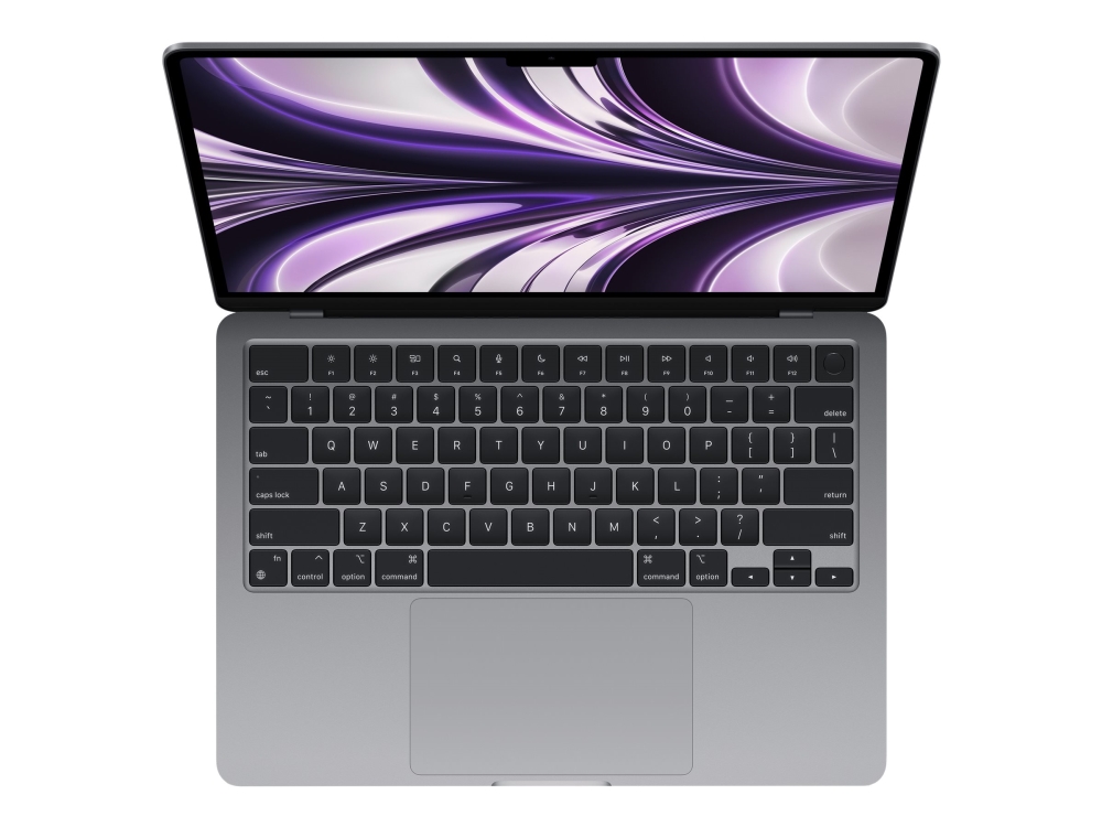Apple Macbook Air M2 M2 8 Core Gpu 8 Gb Ram 256 Gb Ssd 13.6  " Ips 2560 X 1664 Wqxga Wi Fi 6 Rymdgrå Kbd: Svenska/finska