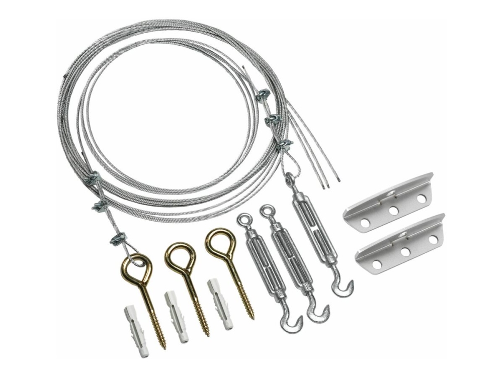 Vogel"s Professional PUA 9504 - Komponenter til montering (stangstabiliseringssæt) - for flatt panel - loftsmonterbar - for Professional PUC 2508, PUC 2515, PUC 2530'