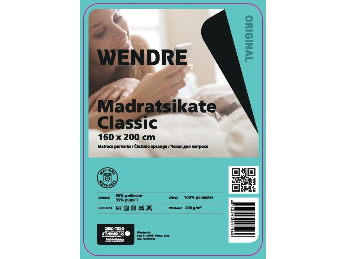 Sigma Wendre Madrasbeskytter Classic, 160X200 Cm