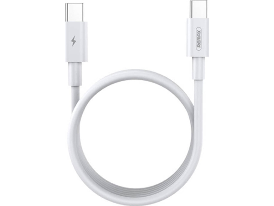 Usb-C-Kabel Med Usb-C Remax Marlik, 2 M, 100 W (Hvid)