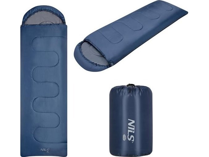Nils Extreme Nc2107 Granat/Grau Schlafsack Größe L Nils Camp