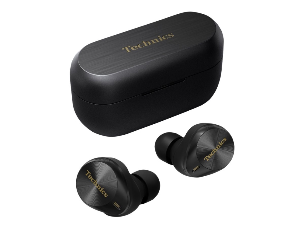 Technics Az80 True-Wireless-Kopfhörer, Geräuschunterdrückung, Bluetooth, Schwarz
